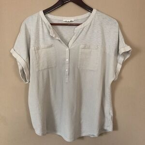 Lucky Brand Cream Blouse